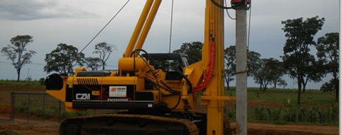 Locação de Estaca Raiz